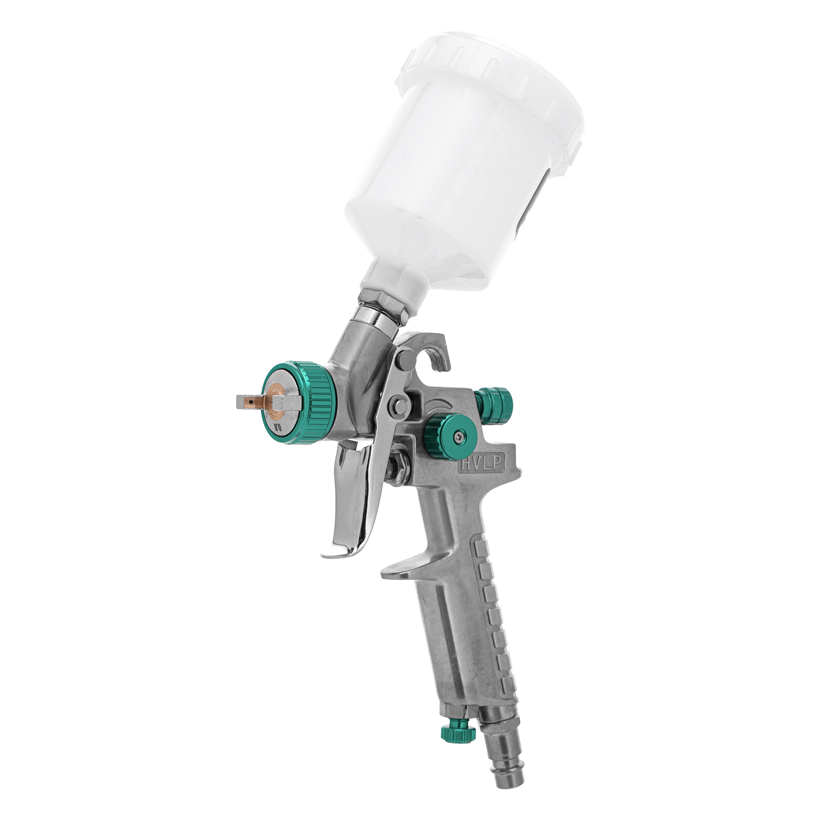 Краскораспылитель AG 810 HVLP, гравитационный, сопло 0.8 мм и 1 мм Stels