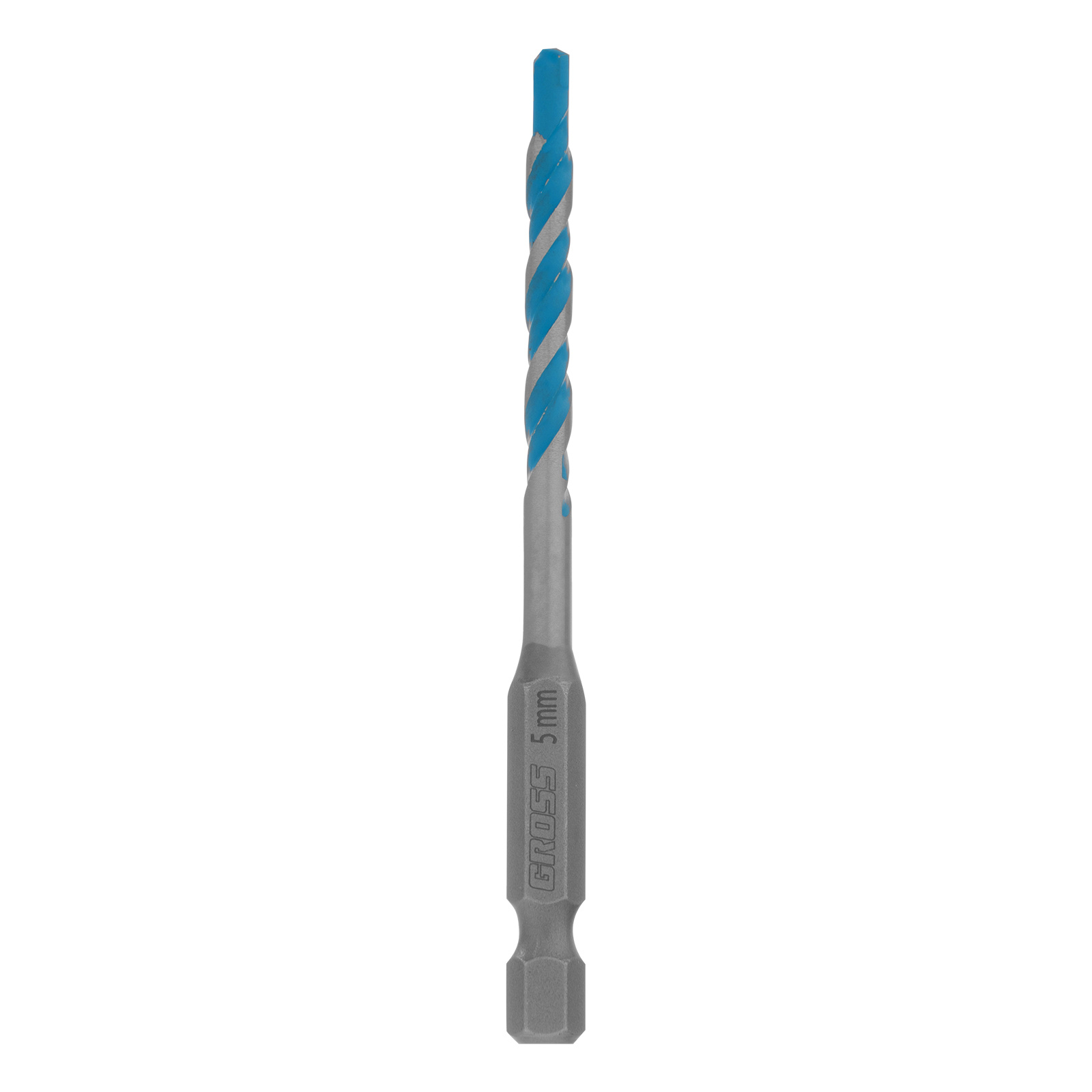 Сверло универсальное, Multipurpose PRO, 6-гр. хвостовик, 5мм Gross